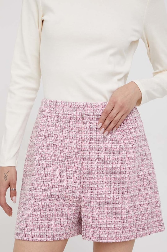United Colors of Benetton szorty tkanina różowy 41ZTD9004.902