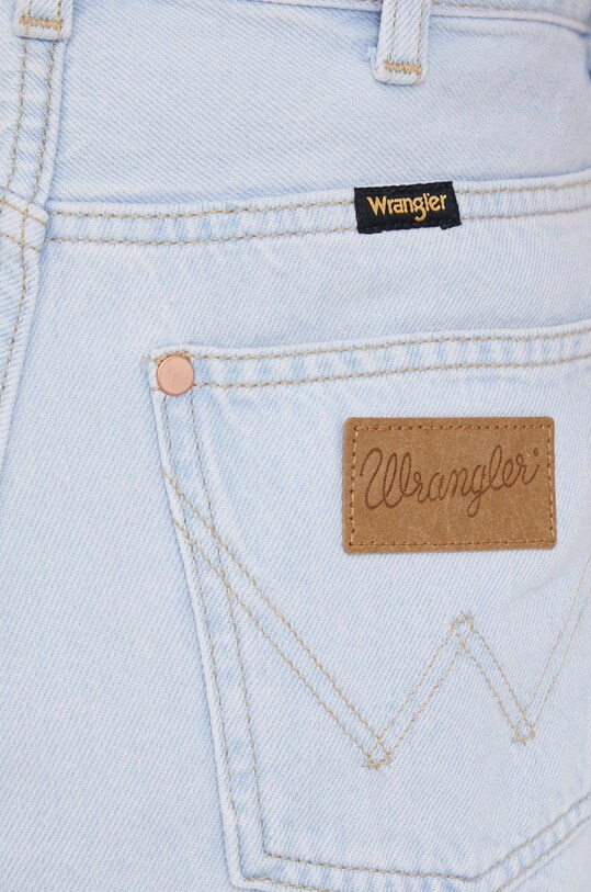 Wrangler szorty jeansowe niebieski W25HPI41Y