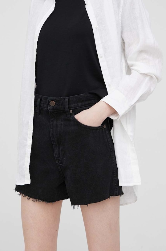 Wrangler farmer rövidnadrág szövet fekete W25J4442Z