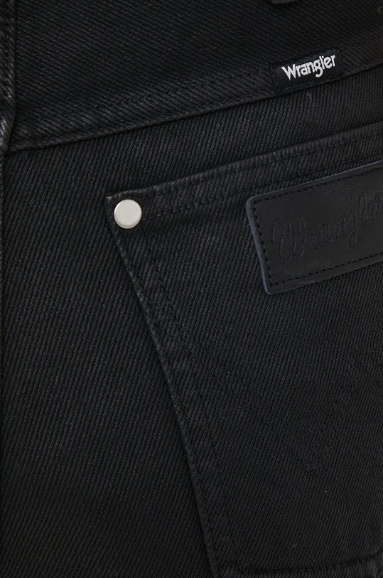 Džínové šortky Wrangler černá W25JUD448