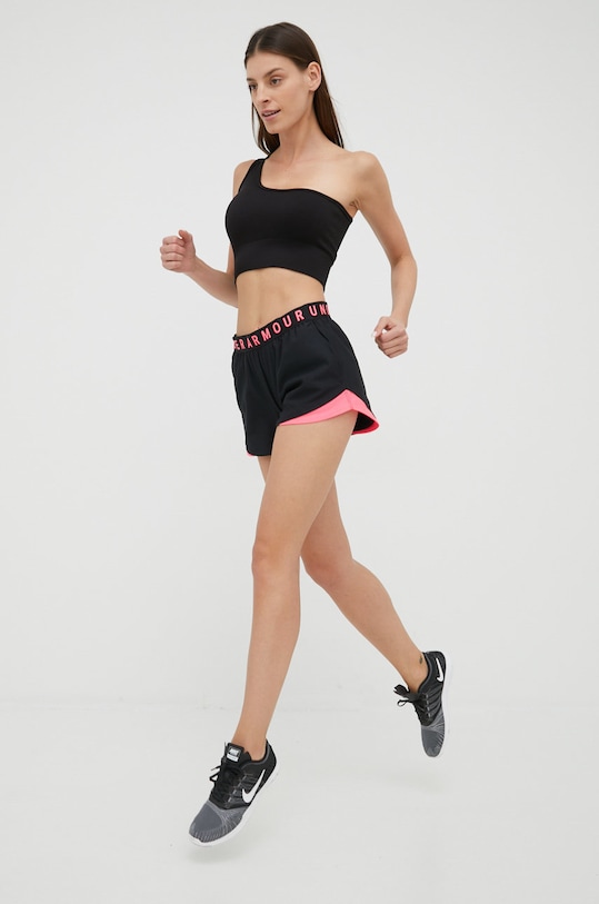 Kratke hlače za trening Under Armour Play Up 3.0 print crna 1344552.