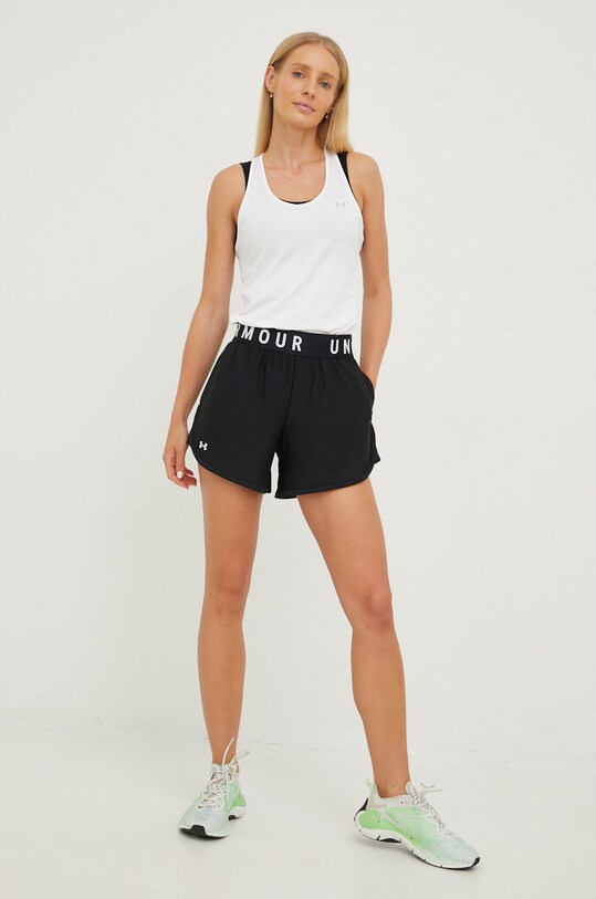 Kratke hlače za vadbo Under Armour 1355791 črna SS24