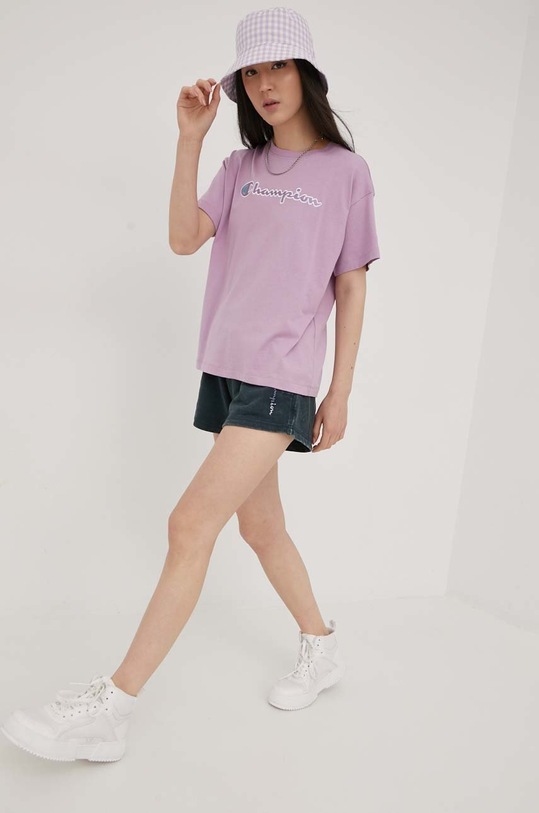 Champion pantaloni scurți 114944 114944 verde SS22