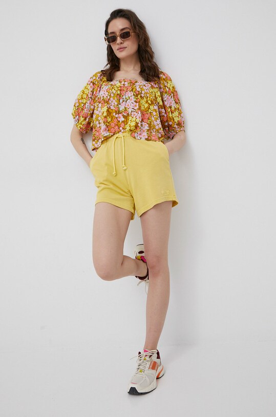 Billabong pantaloni scurti C3WK25BIP2 galben SS22