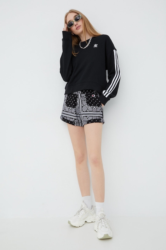 Champion pantaloni scurti 115124 115124 negru SS22