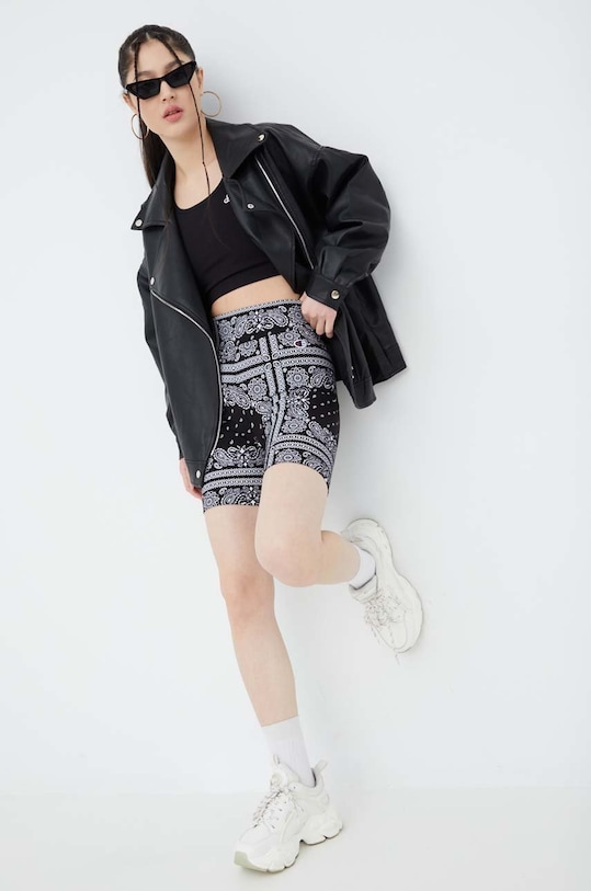 Kraťasy Champion 115128 potisk černá 115128