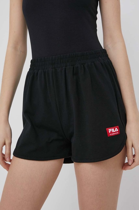 Fila szorty z elastanem czarny FAW0016