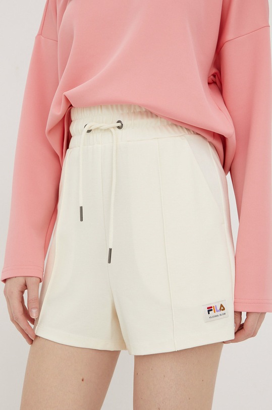 Fila pantaloncini alta beige FAW0023