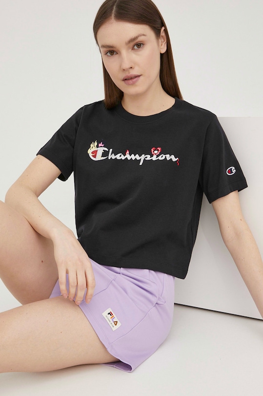 Fila szorty fioletowy FAW0023