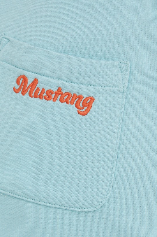 Bavlněné šortky Mustang Julie Jogpant tyrkysová 1012602.5288