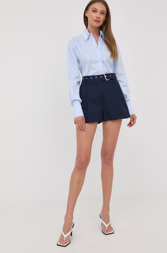 Kratke hlače MICHAEL Michael Kors MS230BG3X6 mornarsko plava SS22