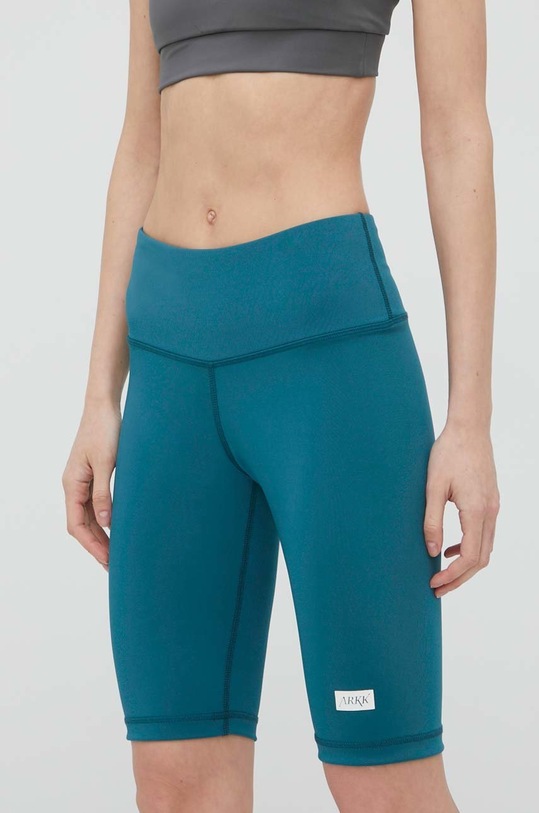 Šortky Arkk Copenhagen s elastanom zelená AA5182.0395