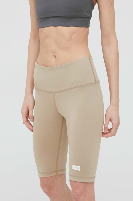 Arkk Copenhagen szorty z elastanem beżowy AA5184.0394