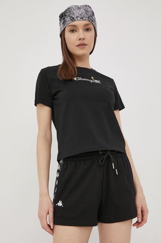 Kappa pantaloncini media nero 311015