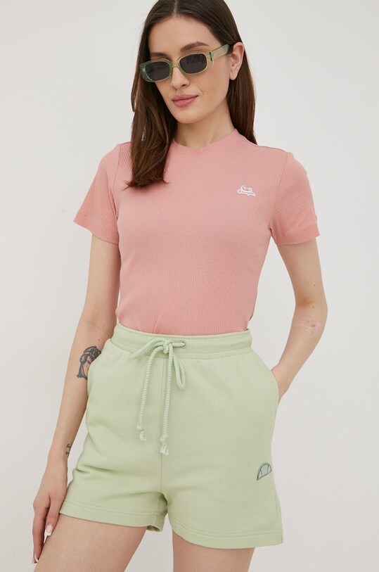 Ellesse pantaloni scurți din bumbac SGM14159 verde SS22