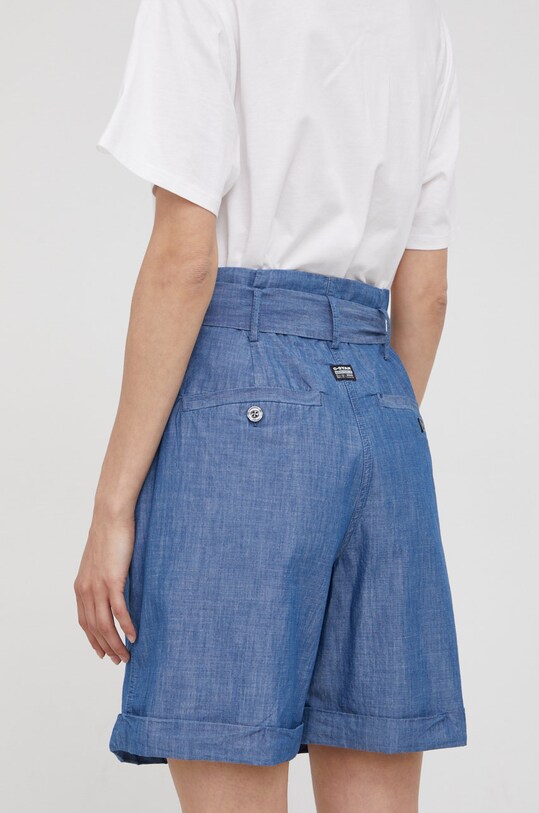 Îmbrăcăminte G-Star pantaloni scurți din bumbac D18836.C432 bleumarin