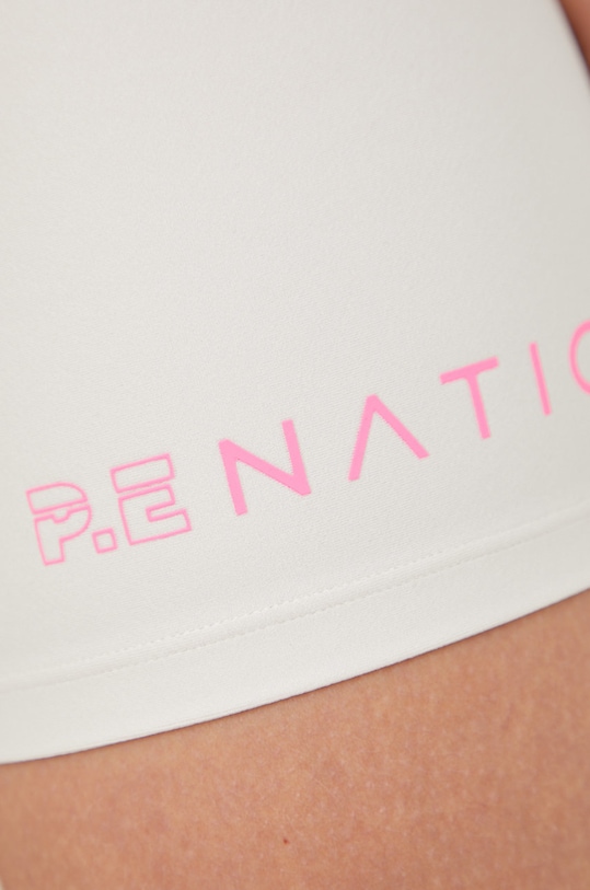 Шорти для тренувань P.E Nation Outline бежевий 22PE2S019