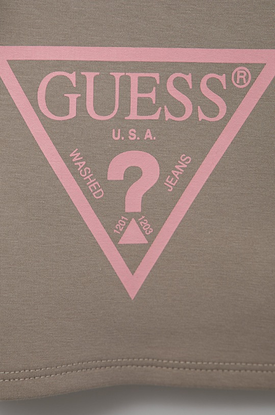 Dziewczynka Guess Szorty dziecięce J2RD08.KAMN2 beżowy