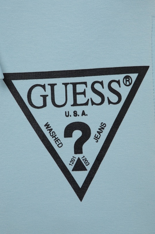 Dievča Detské krátke nohavice Guess J2RD08.KAMN2 modrá