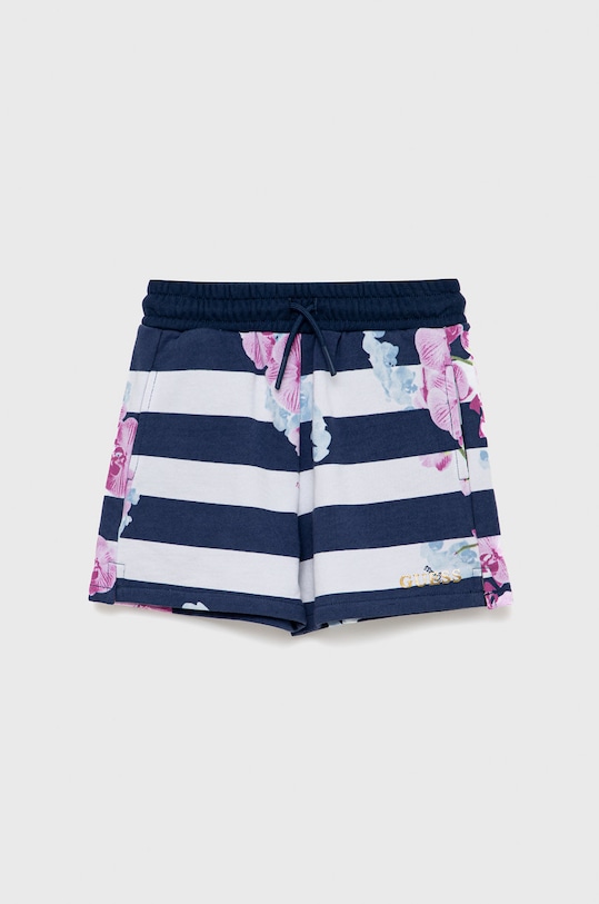 Detské bavlnené šortky Guess bavlna modrá K2RQ13.KA6R0