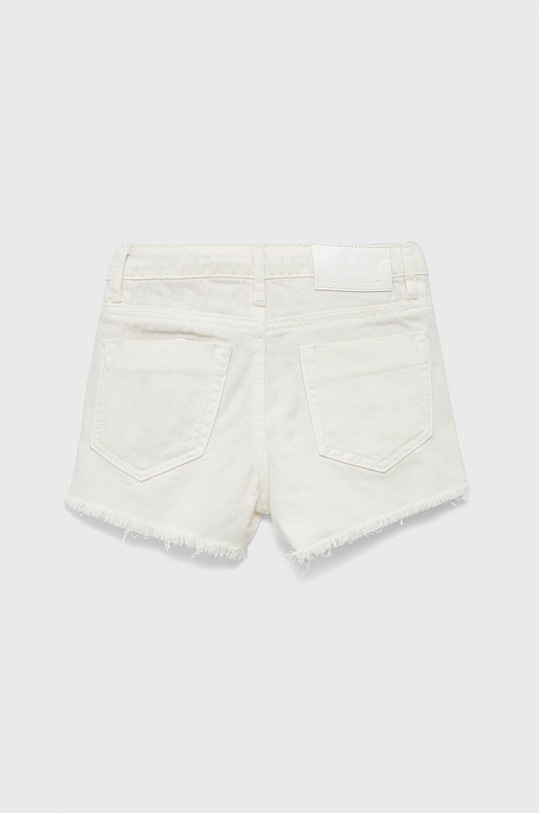 Fete Desigual pantaloni scurti din denim pentru copii 22SGDD01 alb