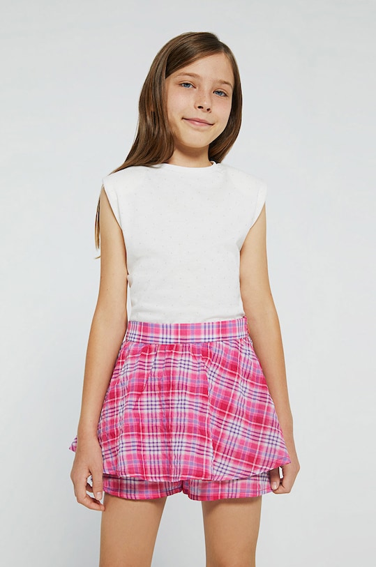 Mayoral szorty dziecięce casual fioletowy 6954.8E.JUNIOR