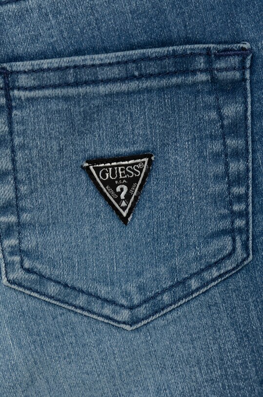 Dziewczynka Guess szorty jeansowe dziecięce J0BD09.D4H20 niebieski