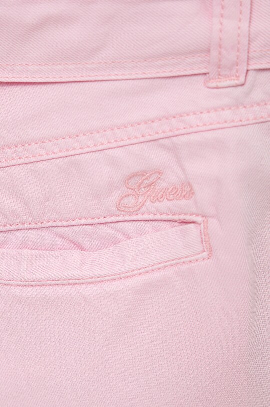 Fete Guess pantaloni scurti copii J2GD03.WE8R0 roz