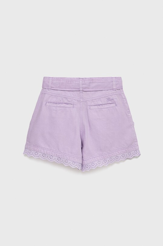 Dětské kraťasy Guess J2GD03.WE8R0 fialová SS22