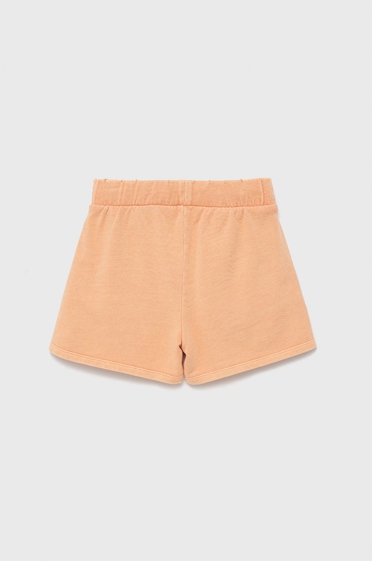 Guess pantaloni scurți din bumbac pentru copii J2GD25.FL04D portocaliu SS22