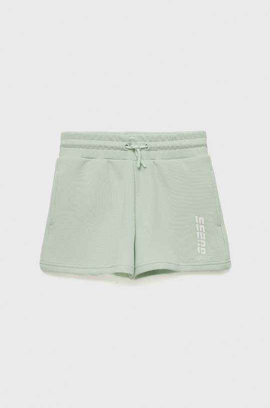 Guess pantaloni scurti copii sport verde J2GD26.FL04P