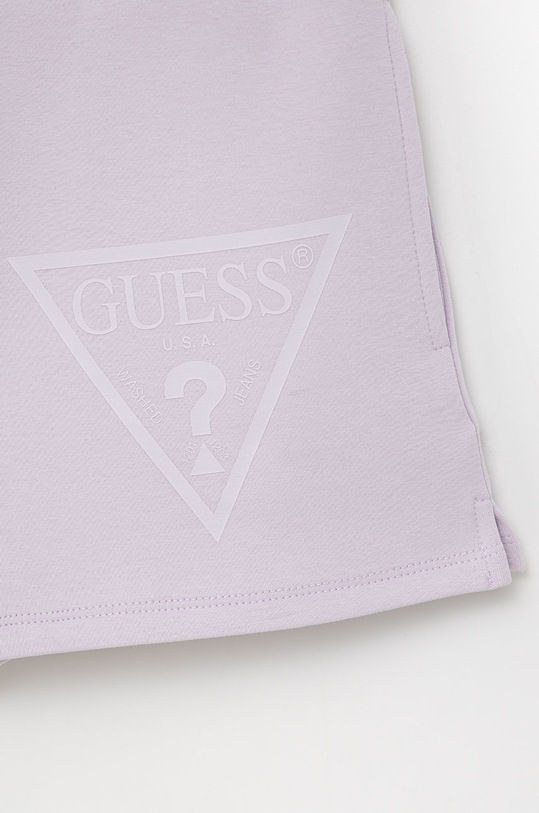 Dziewczynka Guess szorty dziecięce J2RD08.FL03S fioletowy