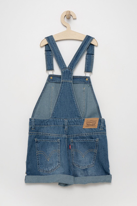 Levi's salopete din denim pentru copii 4EE380.G bleumarin SS22