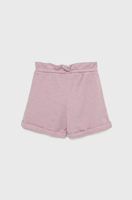 Dětské bavlněné šortky United Colors of Benetton 3BGUC900C.G růžová SS22