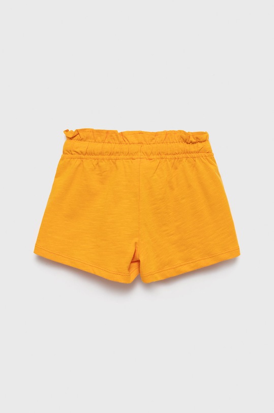Dětské bavlněné šortky United Colors of Benetton 3F42C900U.G oranžová SS22