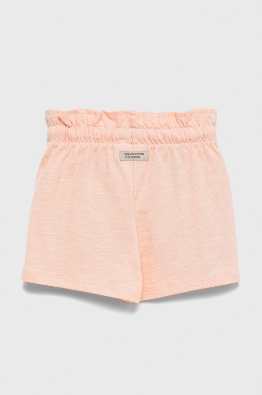 Dětské bavlněné šortky United Colors of Benetton 3F42G900A.P růžová SS22