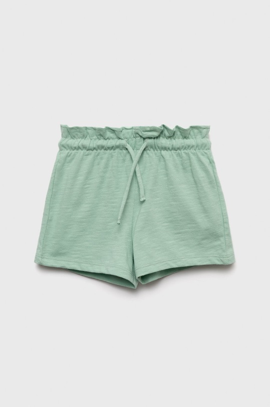 United Colors of Benetton pantaloni scurți din bumbac pentru copii casual verde 3F42G900A.P