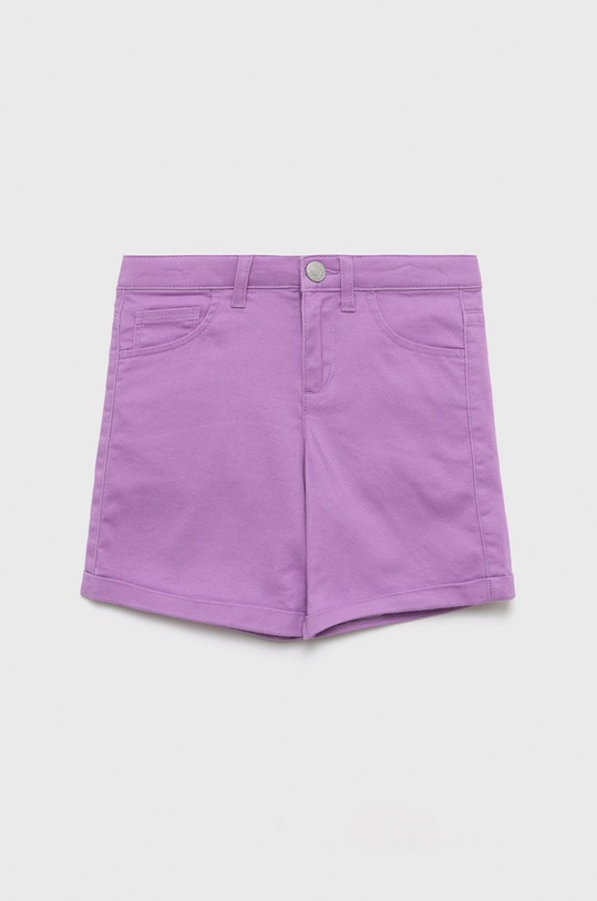 Dětské kraťasy United Colors of Benetton látka fialová 4CUL59GR0.G