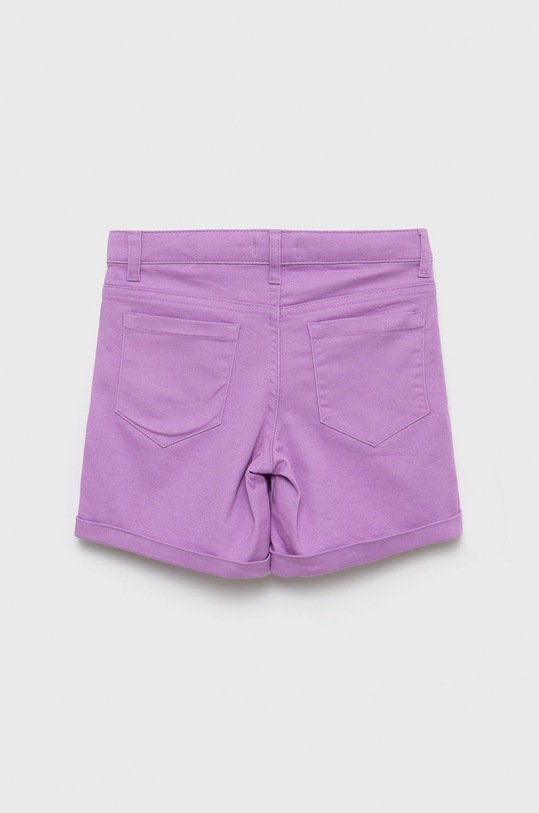 Dětské kraťasy United Colors of Benetton 4CUL59GR0.G fialová SS22