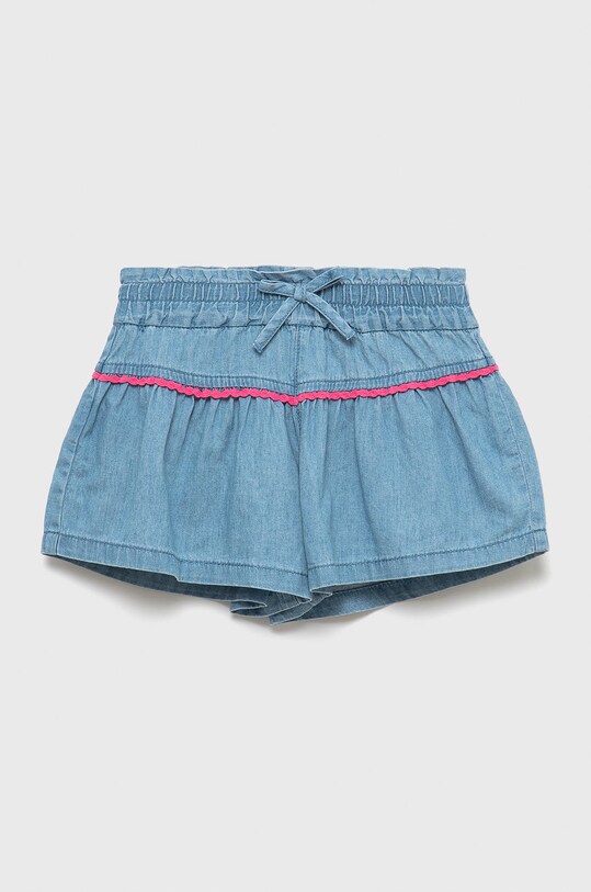 Παιδικό βαμβακερό σορτς United Colors of Benetton casual μπλε 4DHJG900D.P