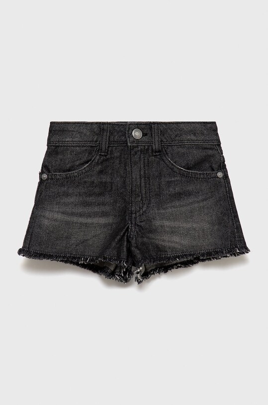 United Colors of Benetton szorty jeansowe dziecięce bawełna szary 4DW2C900P.G