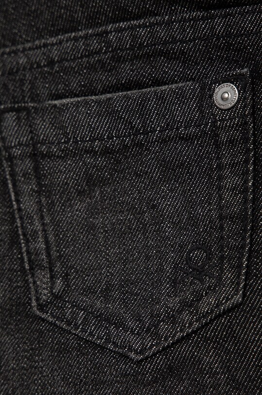 Dziewczynka United Colors of Benetton szorty jeansowe dziecięce 4DW2C900P.G szary