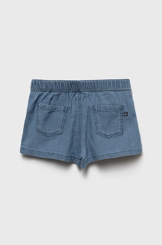 United Colors of Benetton szorty bawełniane dziecięce 4JQEG900E.P niebieski SS22