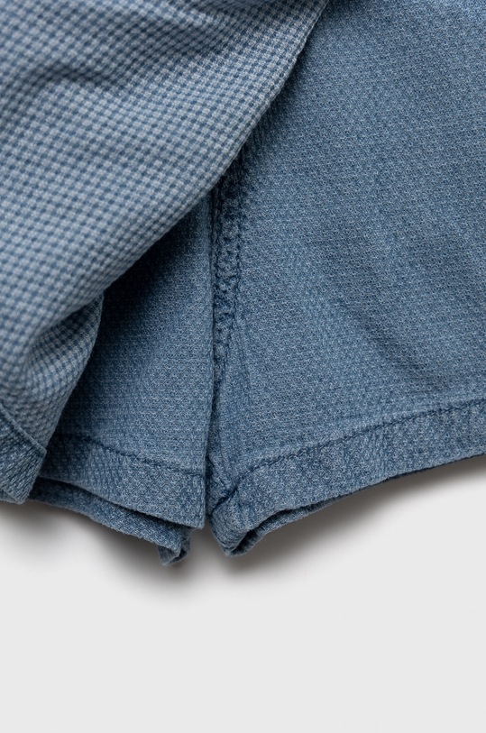 Dziewczynka United Colors of Benetton szorty bawełniane dziecięce 4JQEG900E.P niebieski