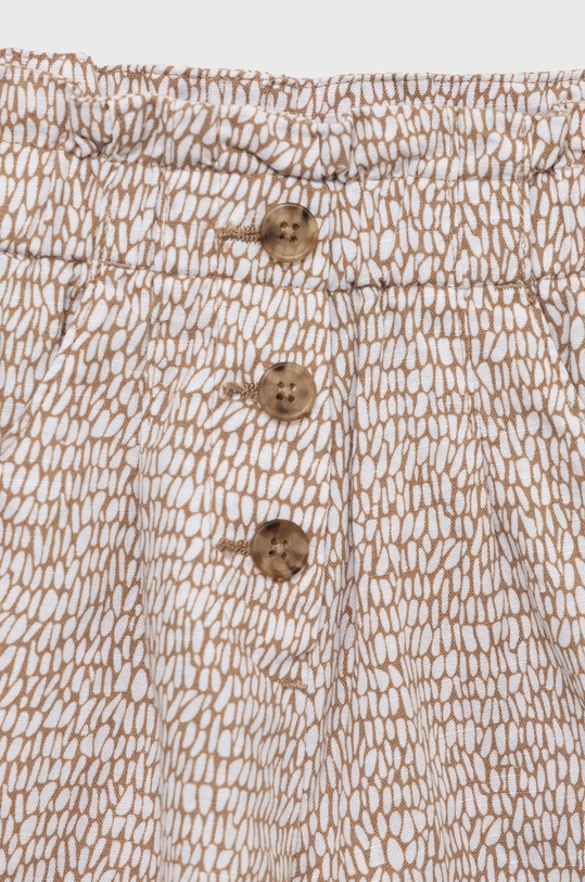 DÍVKA Dětské plátěné šortky United Colors of Benetton 4PL9C900G.G béžová