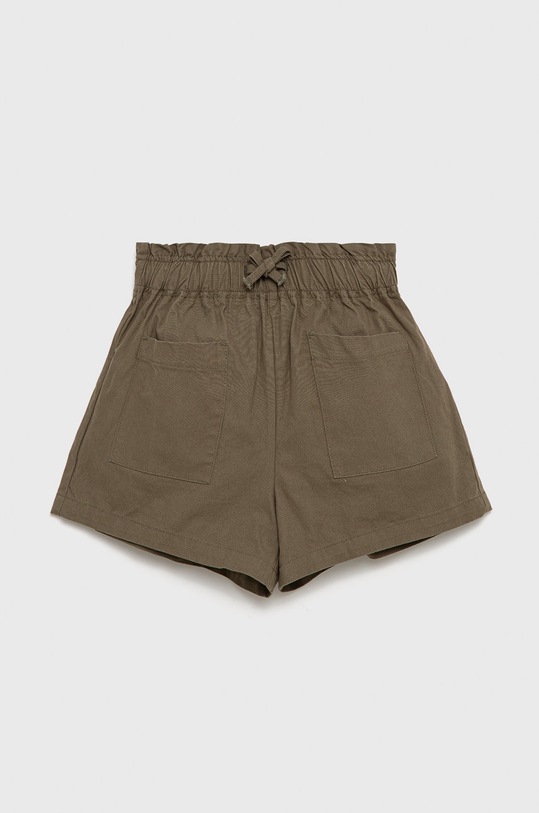 Detské bavlnené šortky Kids Only bavlna zelená 15256548.Kalamata
