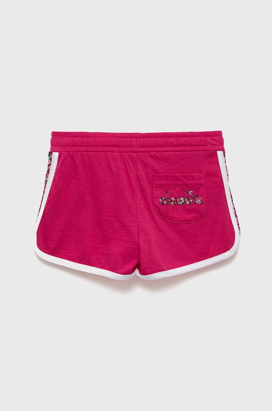 Diadora szorty bawełniane dziecięce 102.178260 fioletowy SS22
