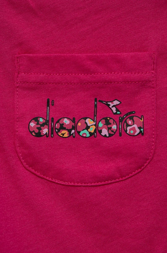 DÍVKA Dětské bavlněné šortky Diadora 102.178260 fialová