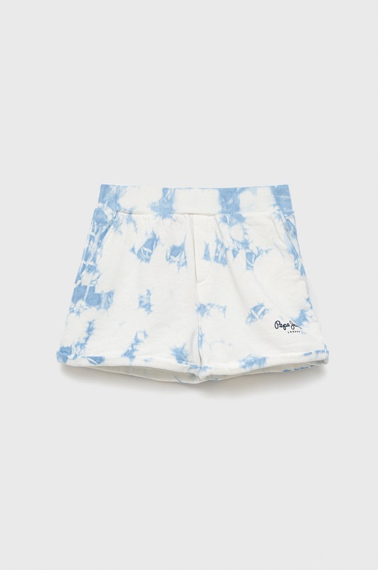 Pepe Jeans szorty bawełniane dziecięce nadruk niebieski PG800773.0AA