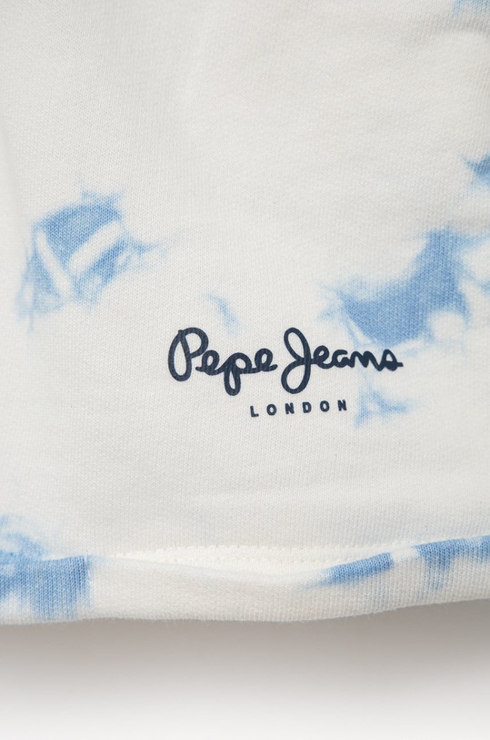 Dziewczynka Pepe Jeans szorty bawełniane dziecięce PG800773.0AA niebieski